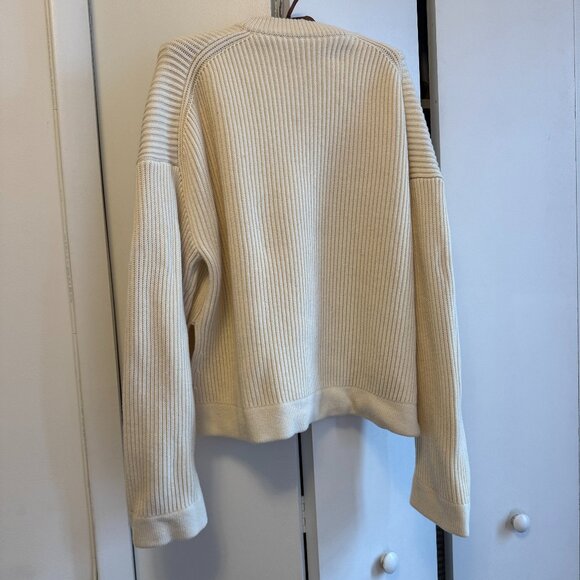 JOSEPH Crew Neck Sweater - Cream - Picture 5 of 5
